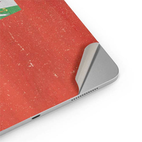 Haiti Flag Distressed iPad Pro 13in M4 (2024) Skin